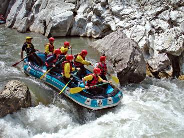 RAFTING στο Λούσιο